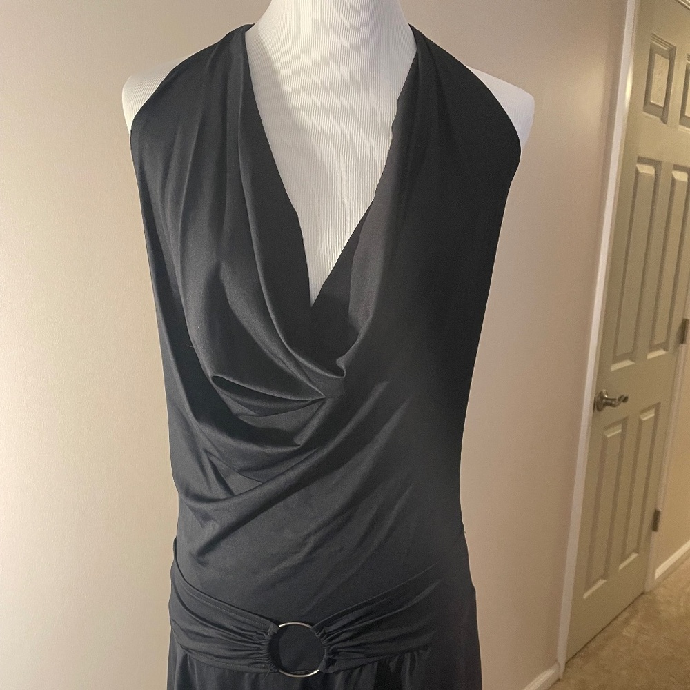 Halter mini dress